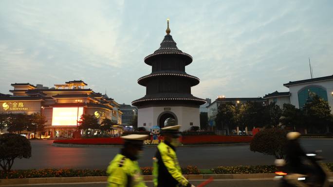 原创 扬州文昌阁延时镜头