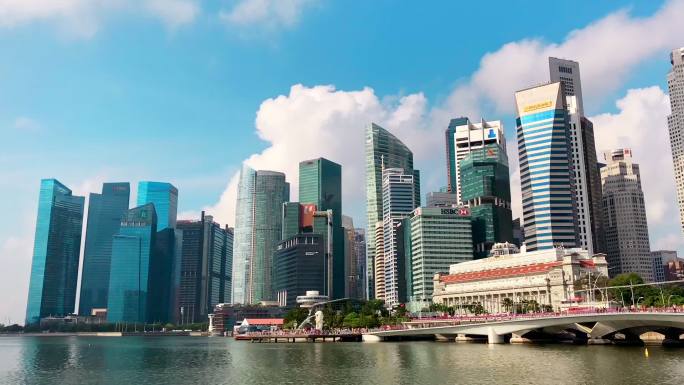 新加坡城市景观视频素材