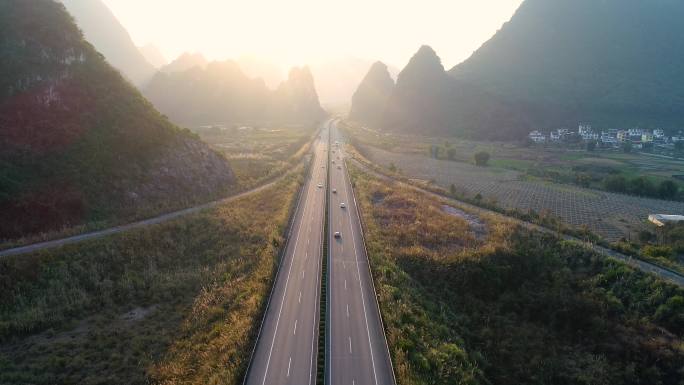高速公路，中国桂林