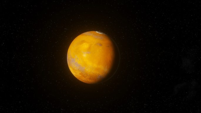 火星的高细节3D渲染