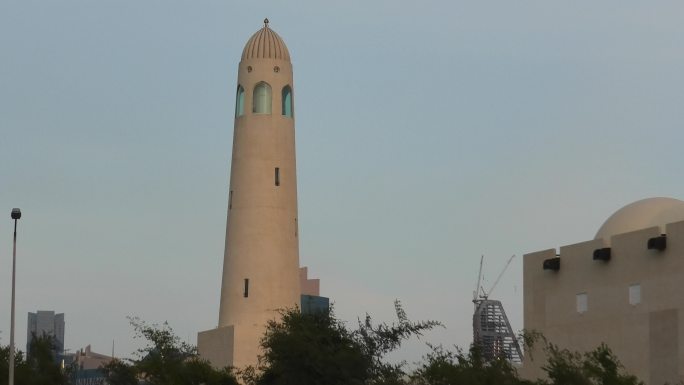 多哈清真寺在市中心