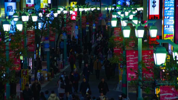 新宿日本霓虹街