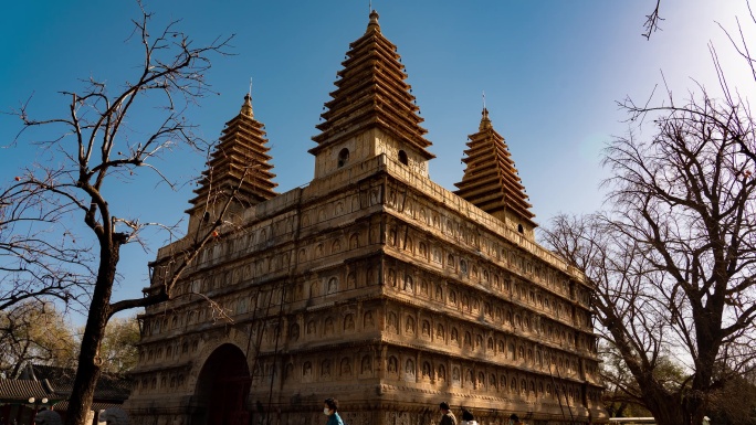 北京石刻博物馆五塔寺真觉寺延时