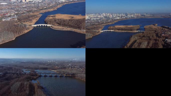 【4k】孝义 孝河湿地 张家庄水库