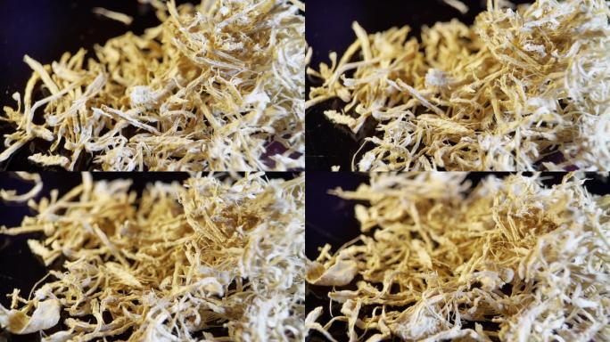 特写4k旋转姜丝茶 (2)_new