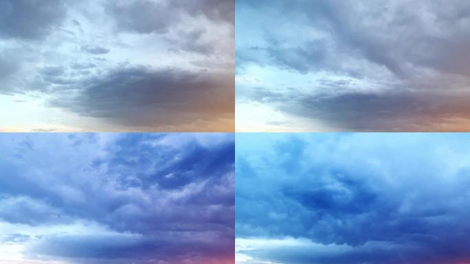 【HD天空】即将变天晴转阴天大雨将至乌云