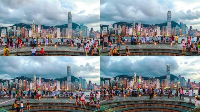 香港城市的暮光之城