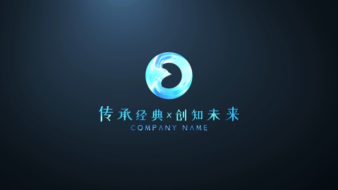 明亮简洁企业LOGO演绎AE模板