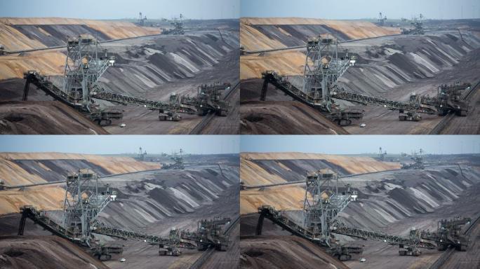 露天煤矿矿产资源挖掘重工业