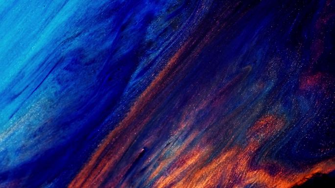 流体艺术五彩斑斓抽象艺术宇宙星空