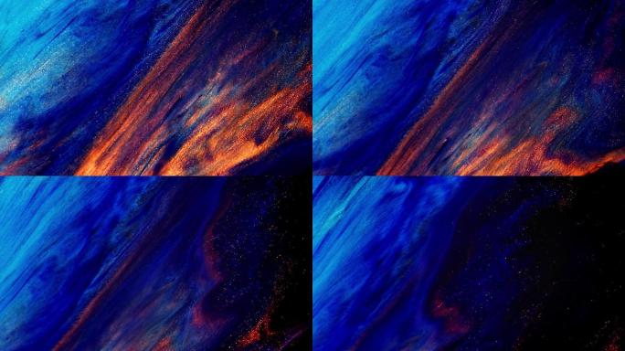 流体艺术五彩斑斓抽象艺术宇宙星空