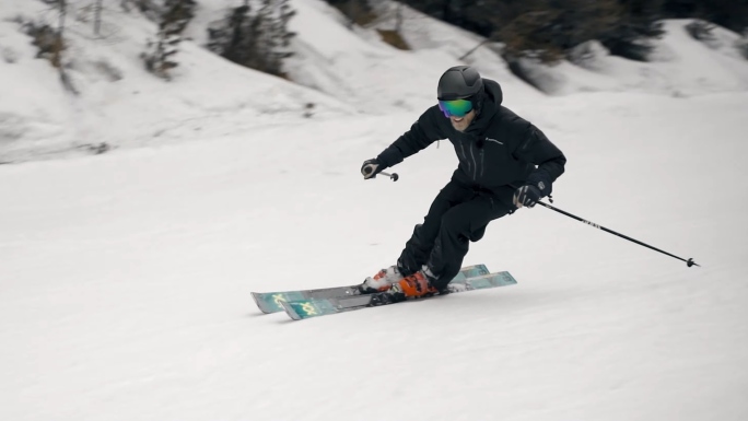 滑雪速降滑雪冬奥会滑雪场