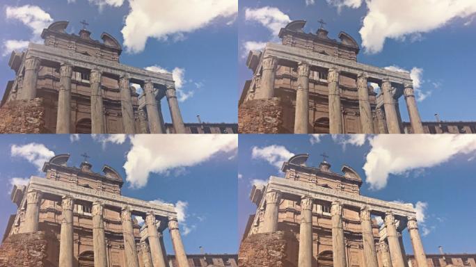 罗马的一座古罗马神庙