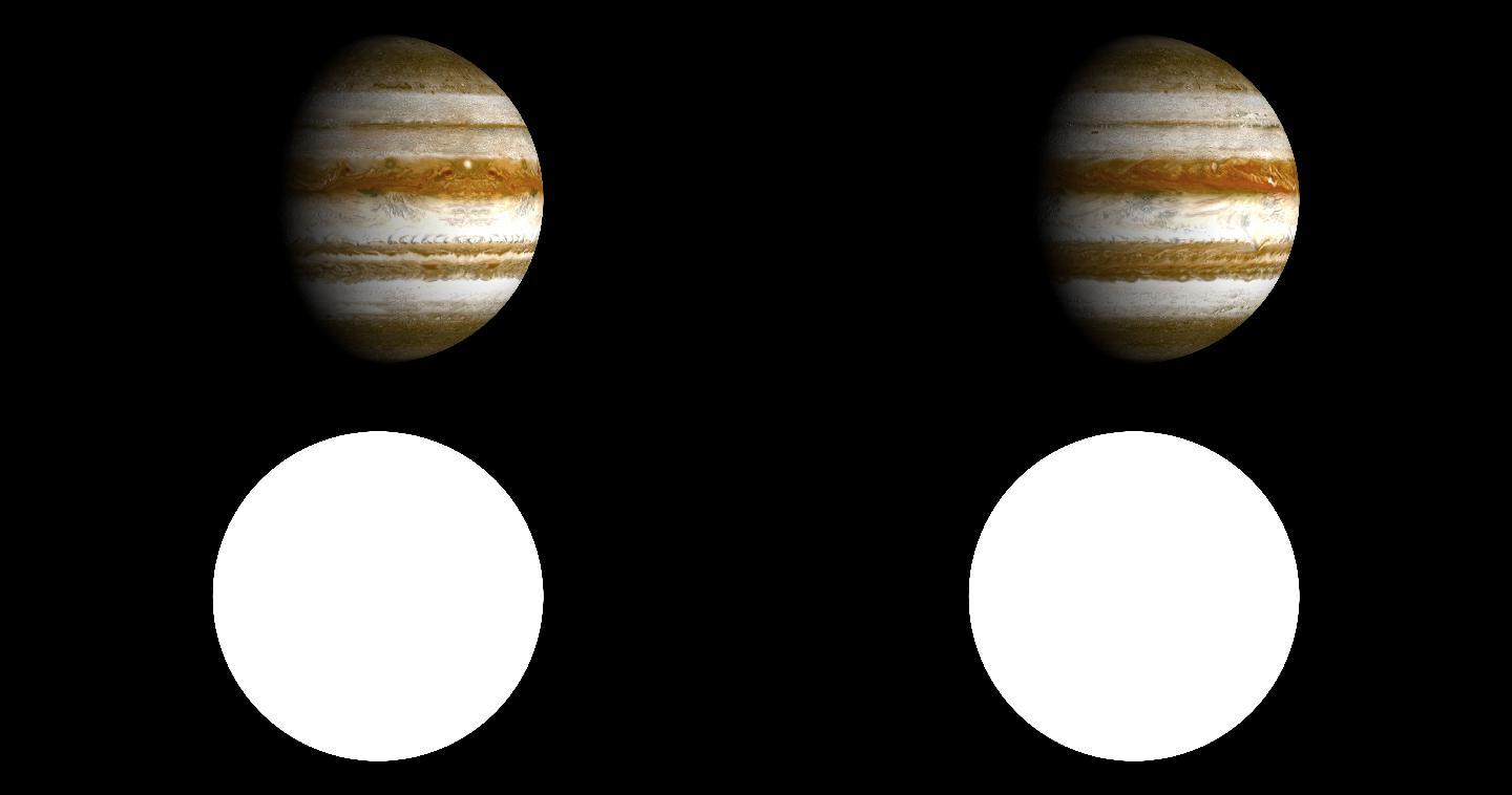 4K行星木星自旋可循环元素与光哑隔离