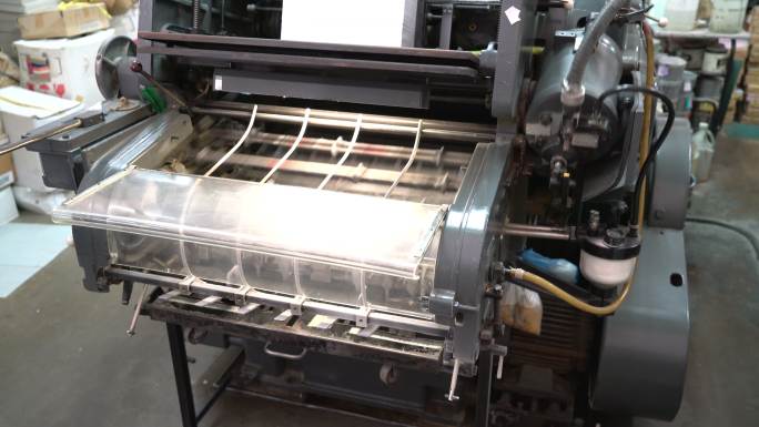 旧印刷机工作作业自动化