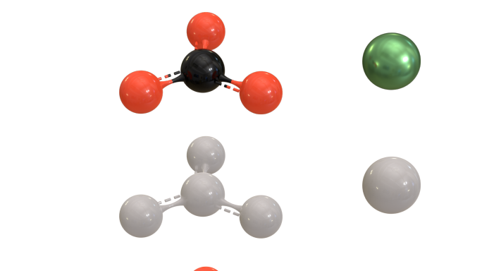 碳酸钙分子动画