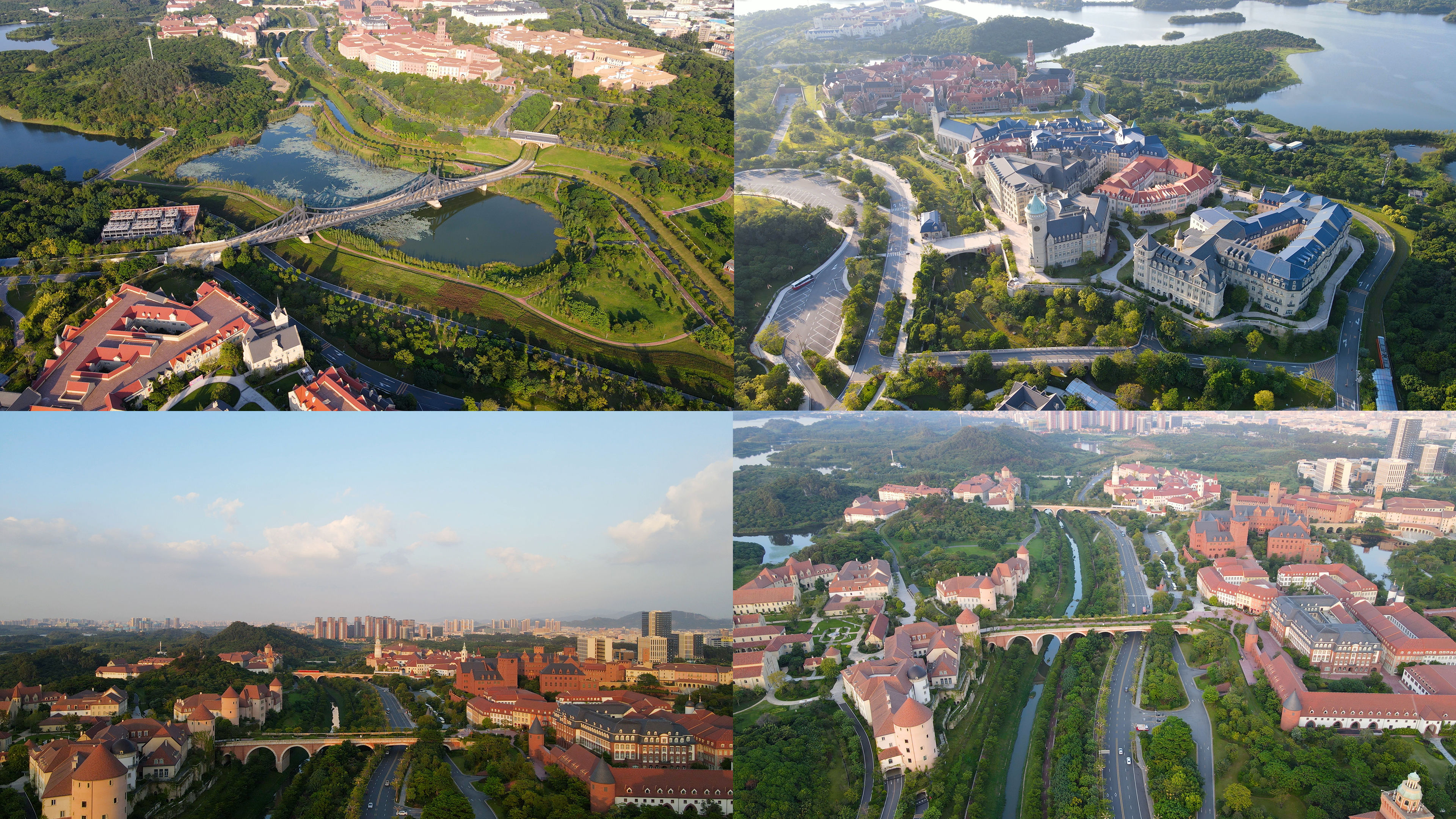 东莞华为小镇航拍