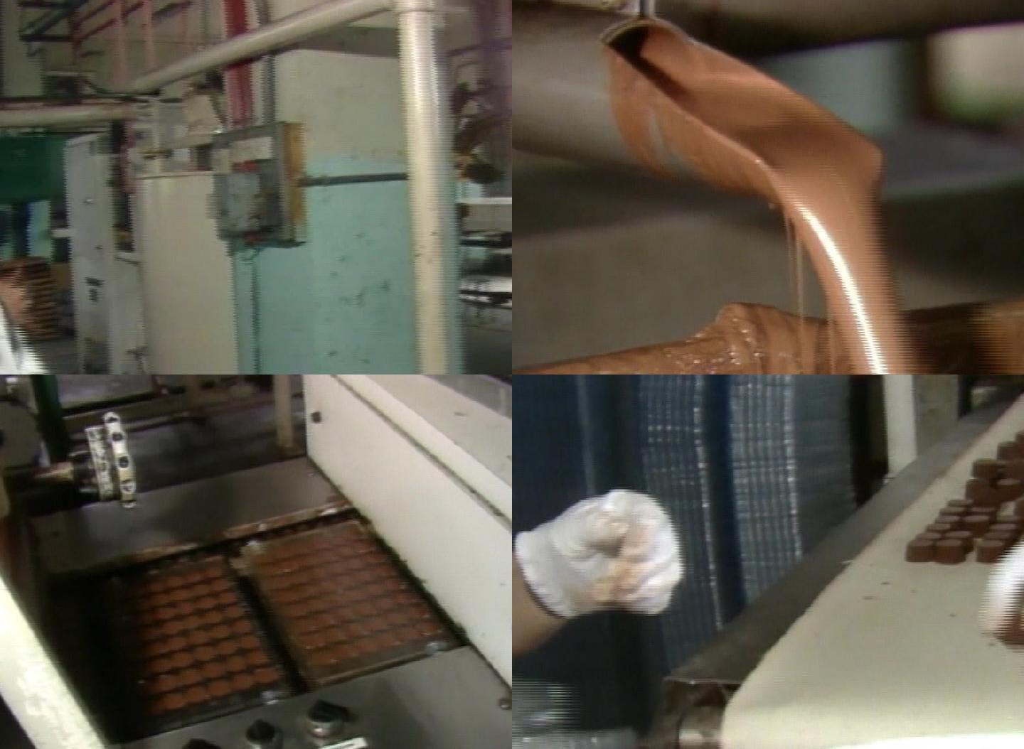 90年代巧克力制作工厂