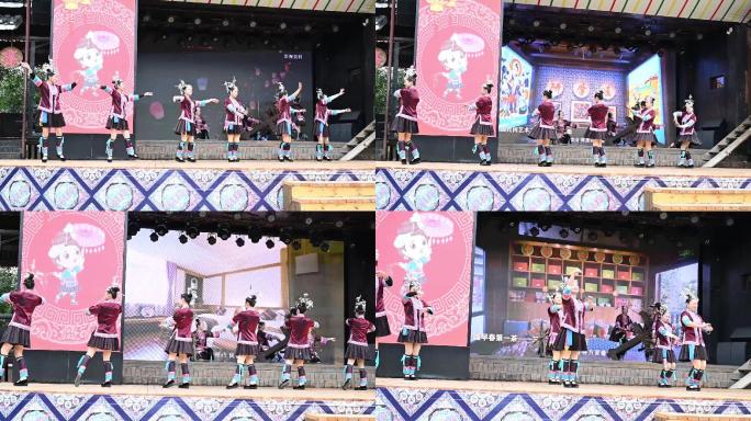 缦妙动人的侗族歌舞表演
