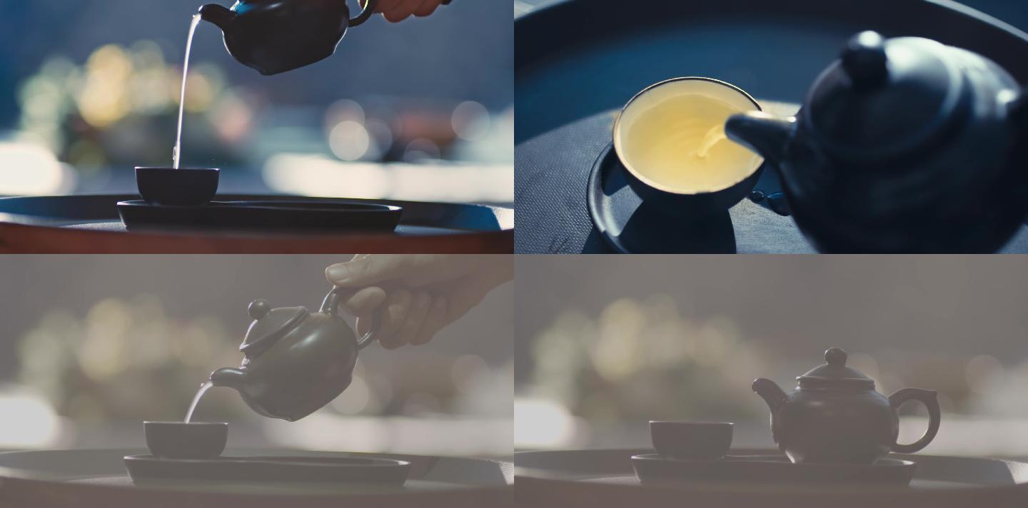 紫砂壶倒茶倒汤茶汤茶壶托盘食疗茶艺文化