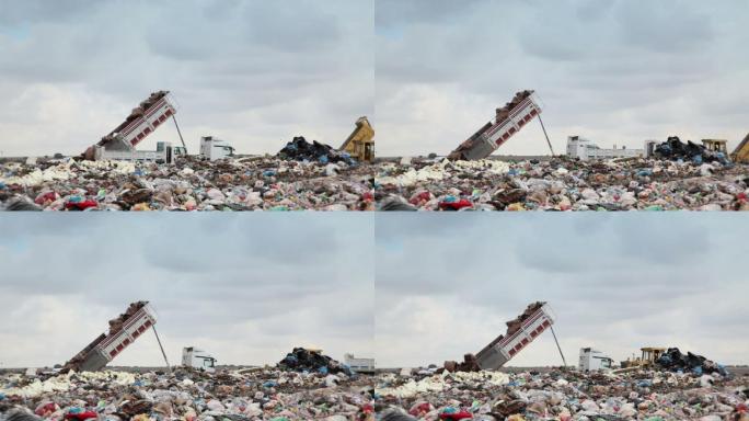 垃圾填埋场废品排放生活卫生环保治理