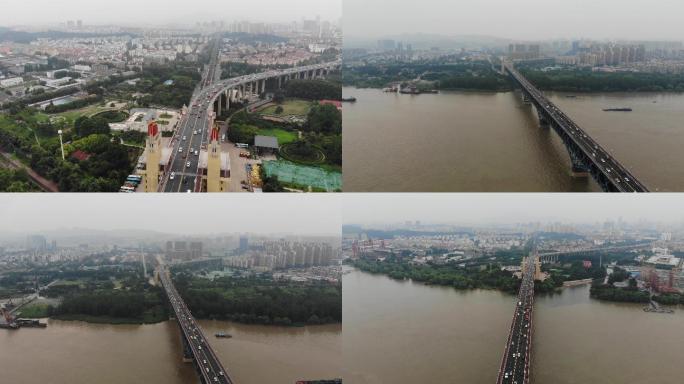 【4K超高清原片】航拍南京长江大桥