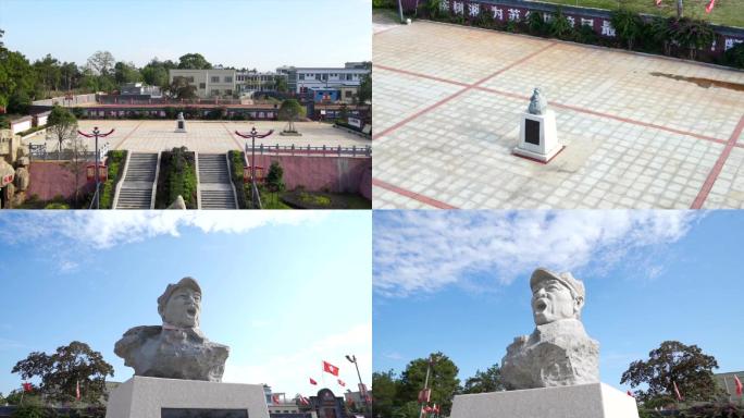 红军师长陈树湘雕像牺牲地