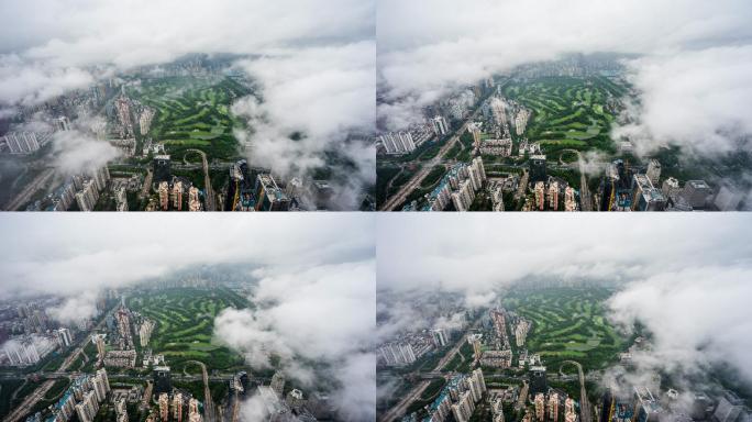 中国深圳风光延时摄影