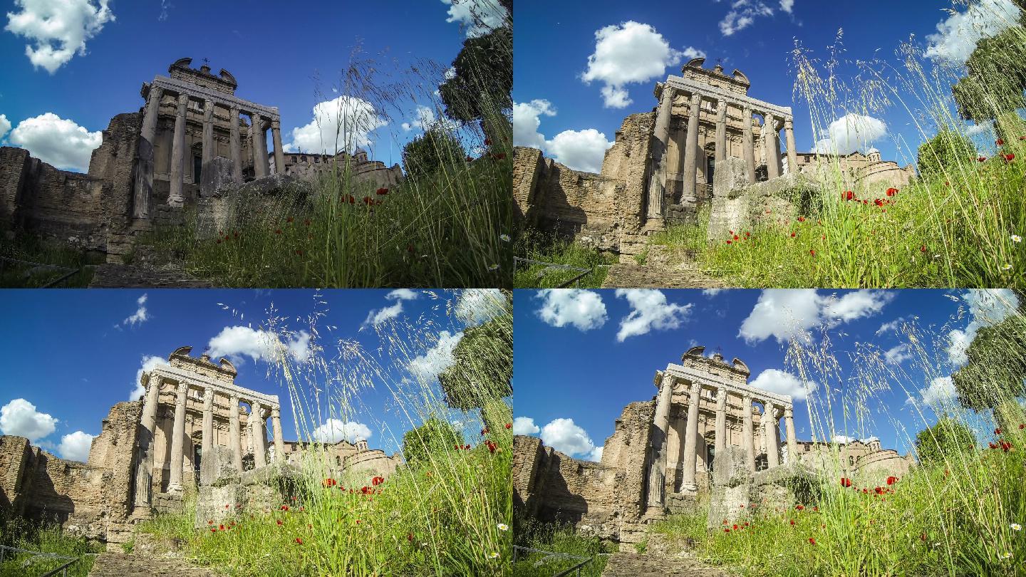 罗马的一座古罗马神庙