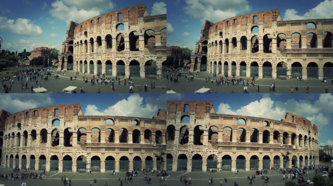 罗马的地标:弗拉维安圆形剧场