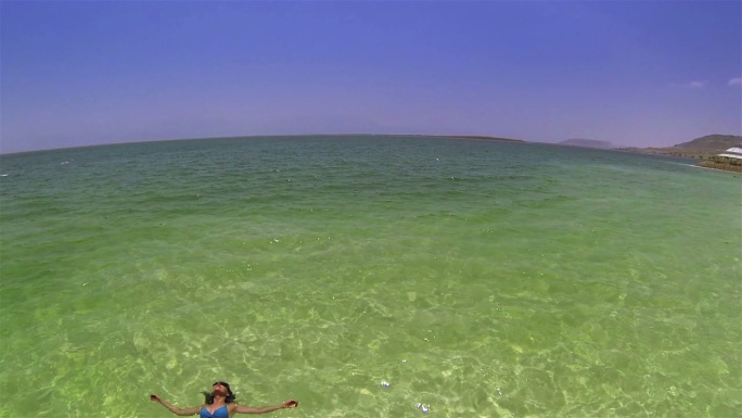 死海景观盐水含量高密度不死