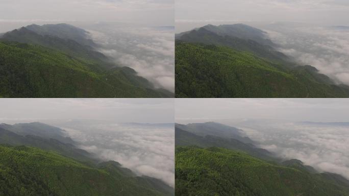 重庆永川茶山航拍