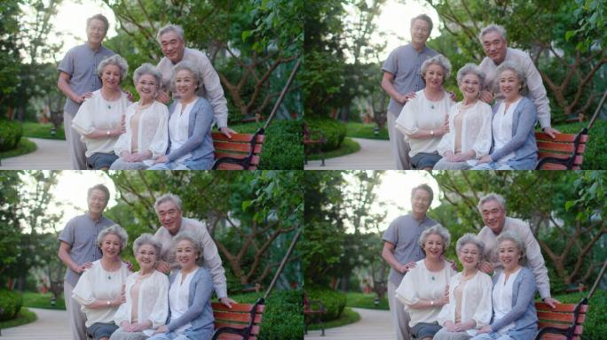 老年人在养老院美好生活幸福生活老龄化社会