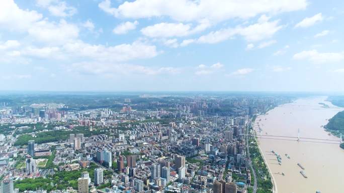 【4k】最美宜昌、宜昌全景、西陵区