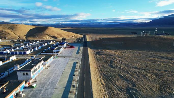 西藏新藏公路219国道航拍视频素材