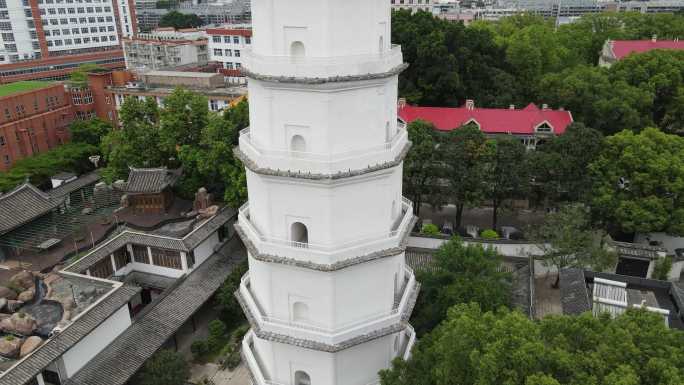 航拍福建福州白塔