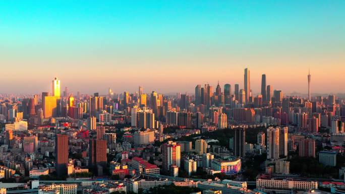 小蛮腰 航拍广州 航拍中国 城市空镜头