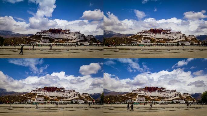 布达拉宫,西藏,中国