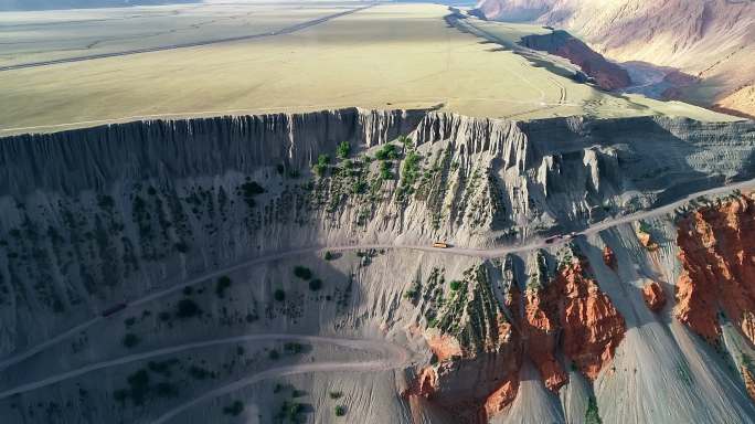 峡谷美景非洲大峡谷露天采矿矿藏矿场