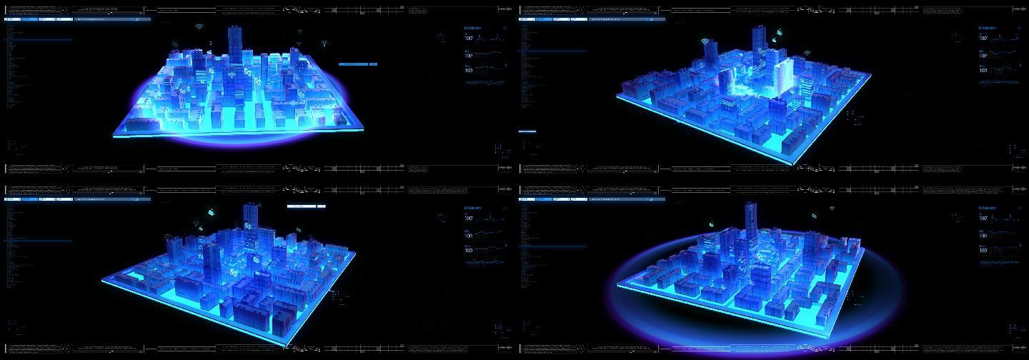 全息城市循环带通道 芯片城市