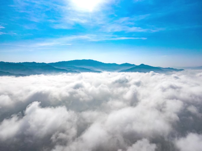 4K 大气磅礴山川云海日出