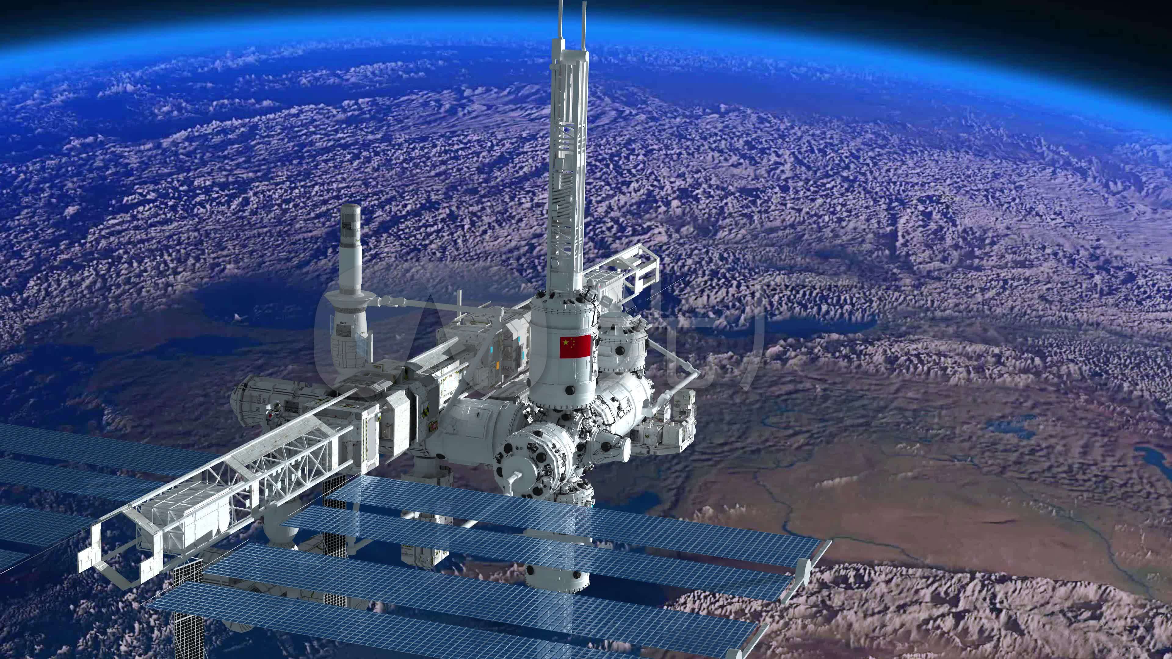 天舟二号成功对接 中国空间站将迎首批3名男航天员 | 探索网