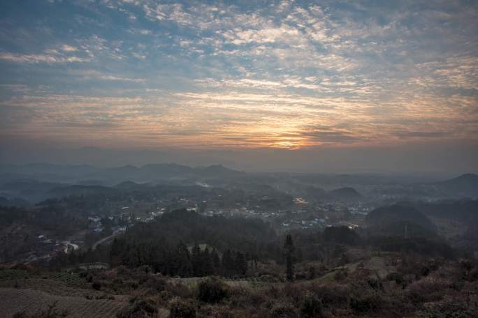 大汉山延时