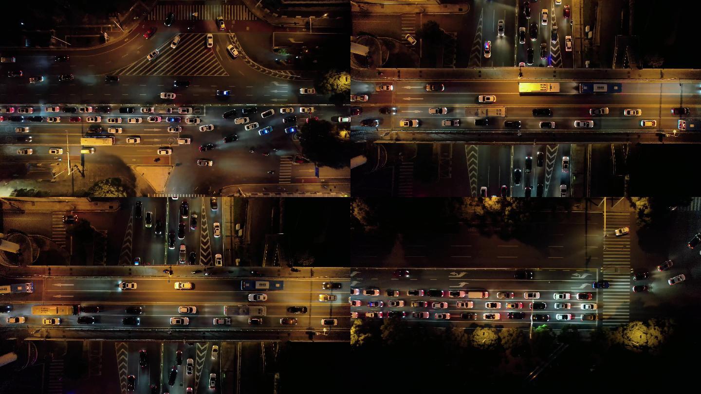 城市夜晚马路车流高清图片下载-正版图片500519830-摄图网
