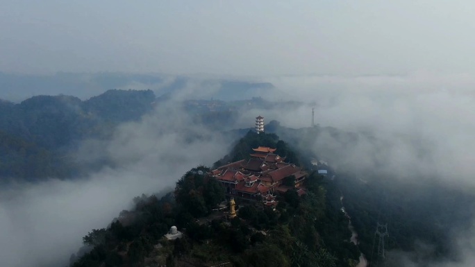 重庆东林寺云海