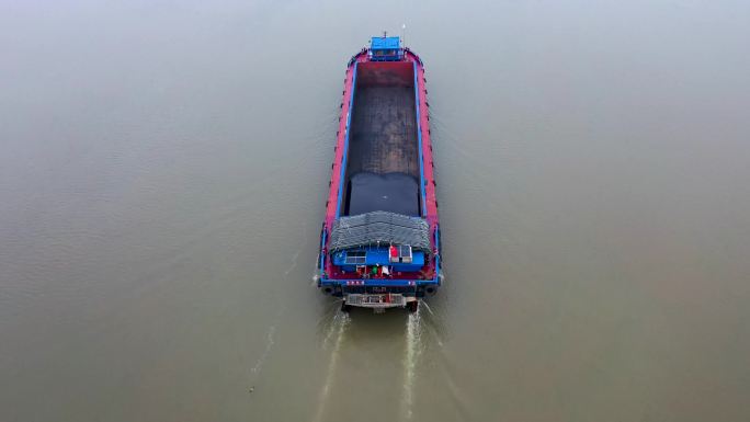 湘江上的运沙船（二）