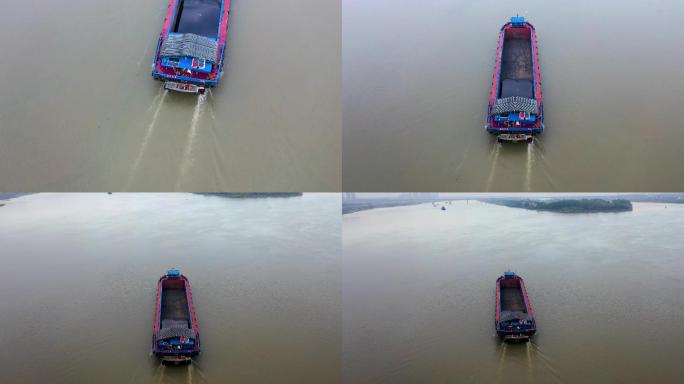 湘江上的运沙船（二）