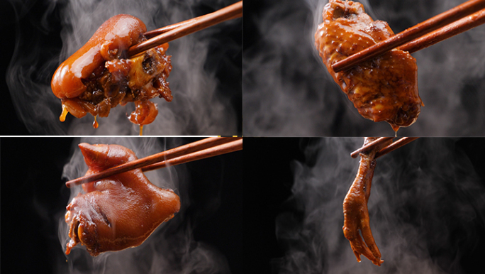 猪肘子荤菜卤菜猪蹄美食卤肉大料