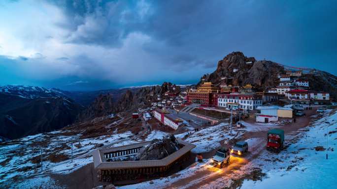 西藏东部昌都孜珠寺延时
