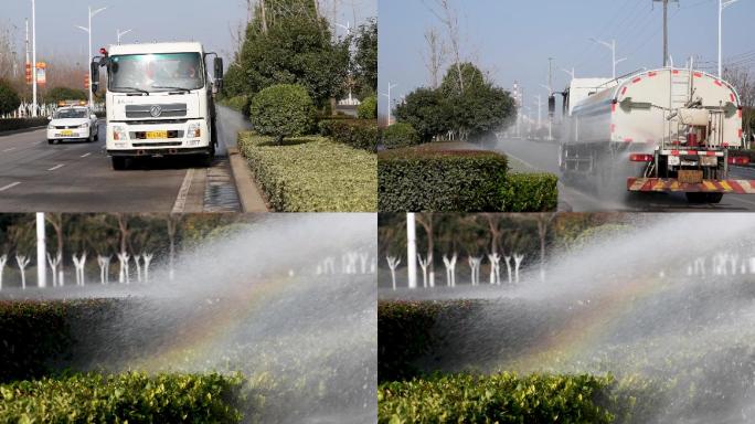 城市洒水车